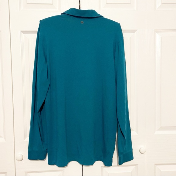 Greyson Apache Polo Shirt Size XL Golf Long Sleeve Pima Cotton River Crest CC - Picture 6 of 7